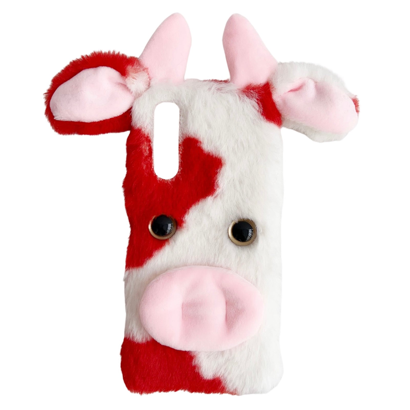 For Sony Xperia 10 V Case Fluffy Cows Ear Soft TPU Slim Phone Case For Sony Xperia 10 V Case Fluffy Cows Ear Soft TPU Slim Phone Case